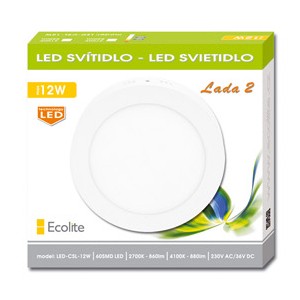 SMD kruh přisazený 30cm,25W,2700K,IP20,2240Lm - foto č. 3