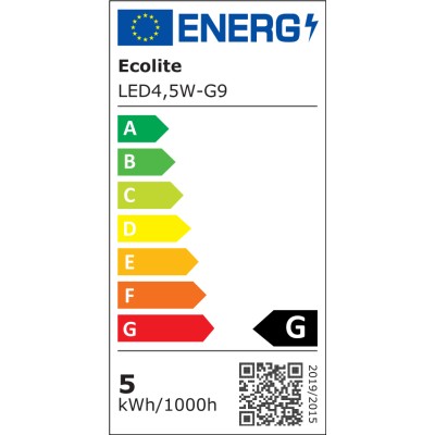 LED zdroj G9,104x3014SMD,4.5W,3000K,350lm - foto č. 2