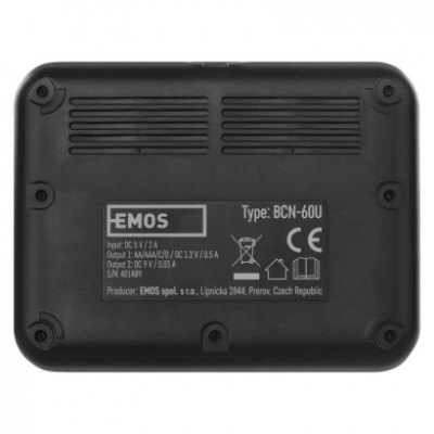 Nabíječka baterií EMOS BCN-60U (1 ks) - foto č. 4